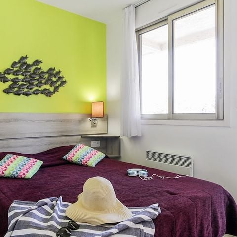 Appartement 4 personen - 1 slaapkamer - Tuinzicht