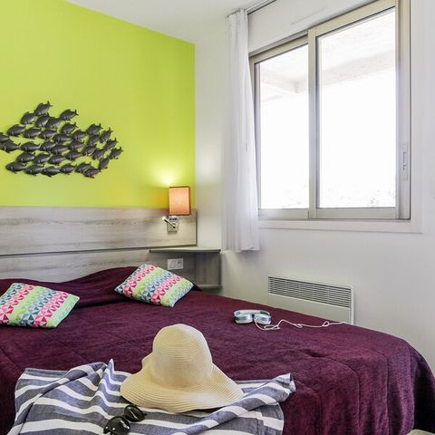 Wohnung 4 personen - 1 Schlafzimmer - Gartenblick