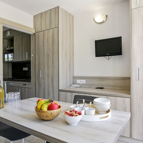 Wohnung 4 personen - 1 Schlafzimmer - Gartenblick