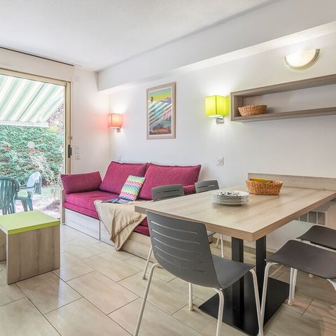 Appartement 5 personen - 1 slaapkamer - Terras