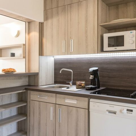 Wohnung 5 personen - 1 Schlafzimmer - Gartenblick - Terrasse