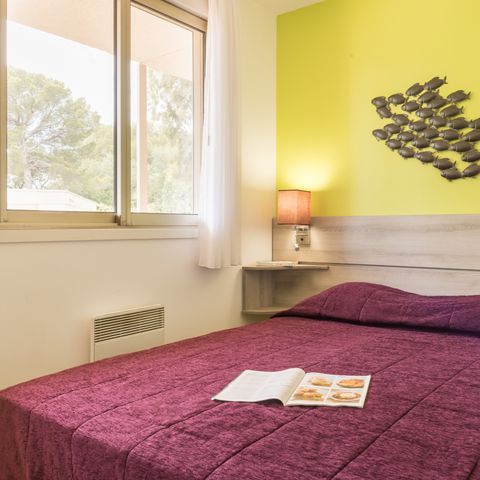Piso 5 personas - 1 habitación - Vista al jardín - Terraza