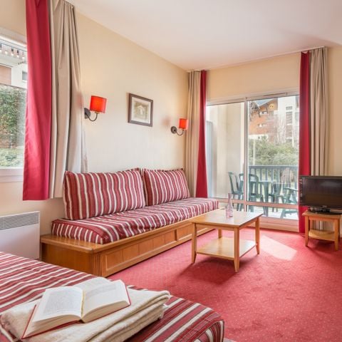 APPARTEMENT 6 personnes - 1 CHAMBRE + 1 COIN NUIT