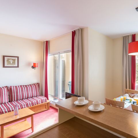 APPARTEMENT 6 personnes - 1 CHAMBRE + 1 COIN NUIT