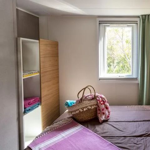 MOBILE HOME 6 people - Mobil-home | Premium | 3 Bedrooms | 6 Pers. | Terrace Lounge | Air-con.