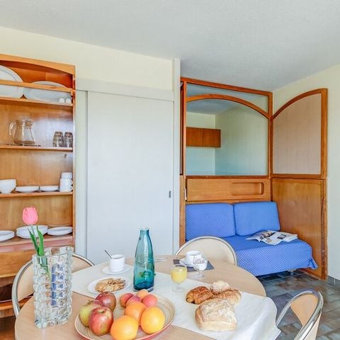 Studio 4 Personen - 1 Schlafbereich - Blick auf den Hafen