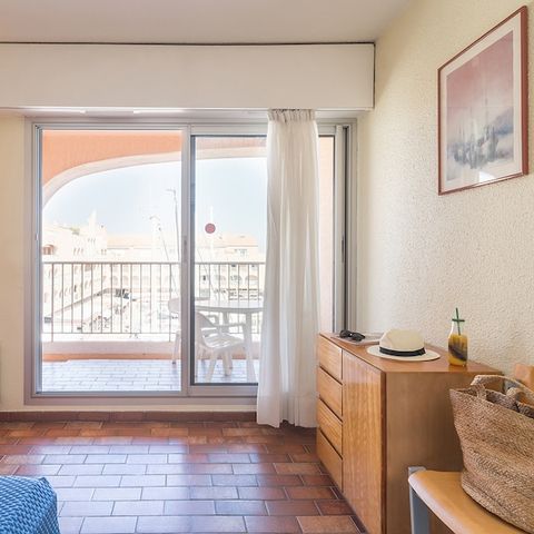 Appartement 6 personen - 1 slaapkamer + 1 slaapgedeelte - Uitzicht op de haven