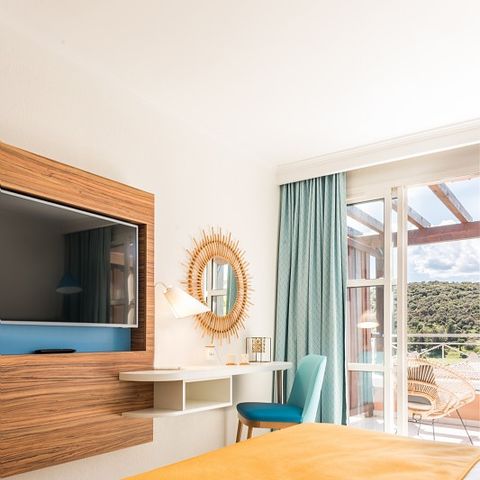Bedroom 2 persons - Hotel room - Double - Terrace or balcony