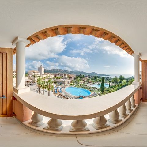 Slaapkamer 2 personen - Hotelkamer - Double - Terrace or balcony - Sea view