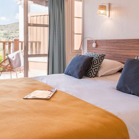 Habitación 4 personas - Habitación de hotel - Cuádruple + 1 alcoba - Terraza o balcón