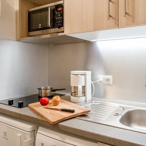 Studio 4 personen - 1 slaapgedeelte