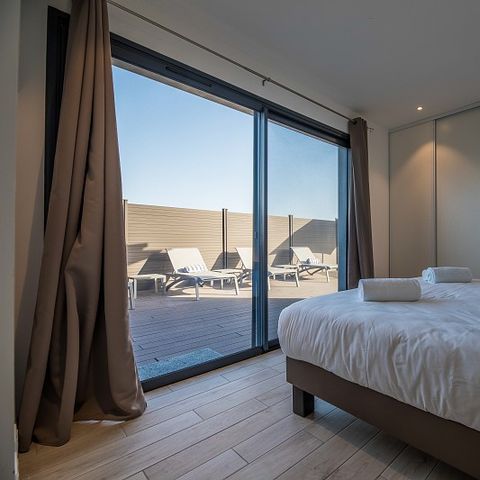 Villa 4 persons - - 2 bedrooms - Air conditioned - 4m private pool - Garden