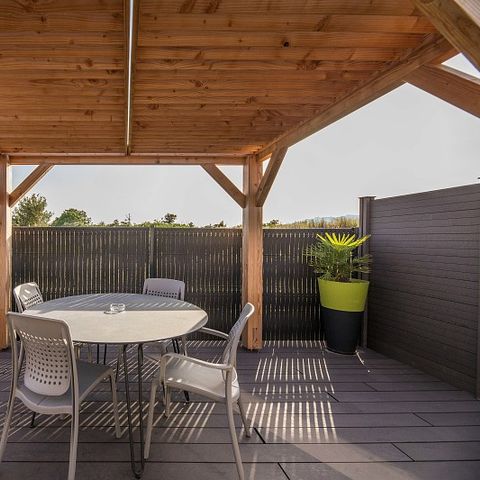 Villa 4 persons - - 2 bedrooms - Air conditioned - 4m private pool - Garden