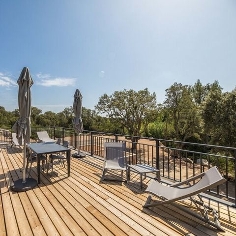 Wohnung 4 personen - - 1 Schlafzimmer - Klimatisiert - Große Terrasse - Freier Blick