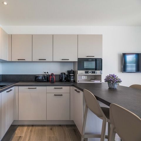 CASA 6 persone - - 3 camere da letto - Duplex - Aria condizionata - Piscina privata di 4 metri - Terrazza