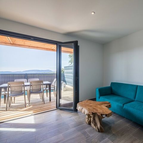 CASA 6 persone - - 3 camere da letto - Duplex - Aria condizionata - Piscina privata di 4 metri - Terrazza