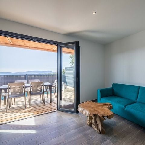 FERIENHAUS 6 Personen - - 3 Schlafzimmer - Duplex - Klimatisiert - 4m privater Swimmingpool - Terrasse