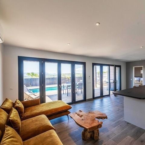 MAISON 8 personnes - 4 chambres - Climatisation - Piscine privée de 7m - Terrasse