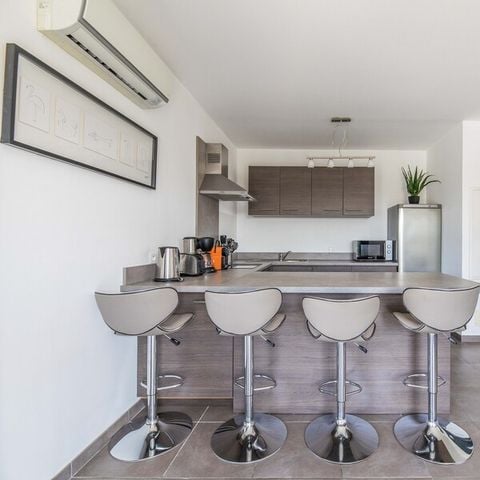 APPARTEMENT 4 personnes - - 1 chambre - Climatisation - Grande terrasse - Vue panoramique