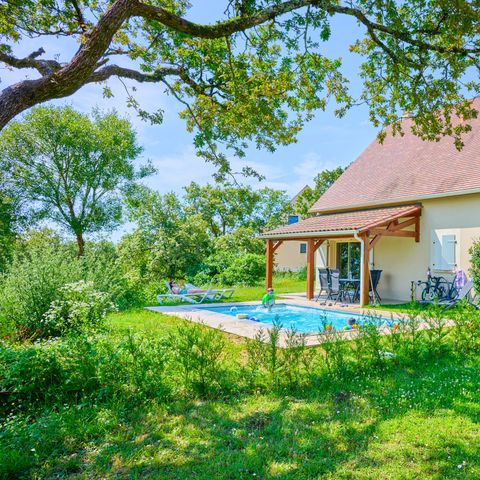 FERIENHAUS 6 Personen - Villa 6p. 2 Bat. Pool freistehend