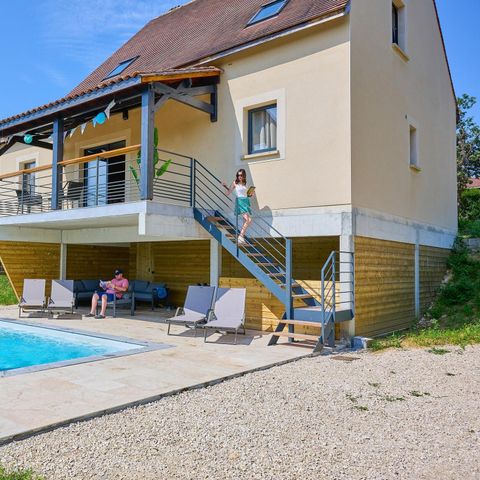 Villa 8 personen - Villa 6p. 2 badk. zwembad superieur