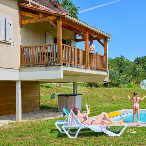 House 8 persons - Villa 8p. pool detached
