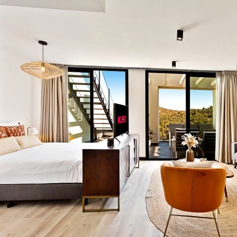 Wohnung 4 personen - Loft mit Solarium/Dachterrasse und Meerblick