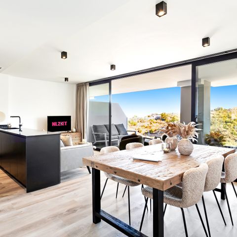 Appartement 6 personen - 6p appartement met zicht op bergen en bomen
