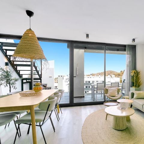Appartement 6 personen - Penthouse zwembadzijde