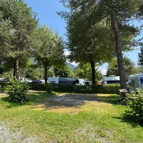 Pitch - Comfortable private toilet facilities nearby