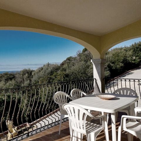 Wohnung 4 personen - 1 Schlafzimmer - Terrasse oder Balkon - Meerblick