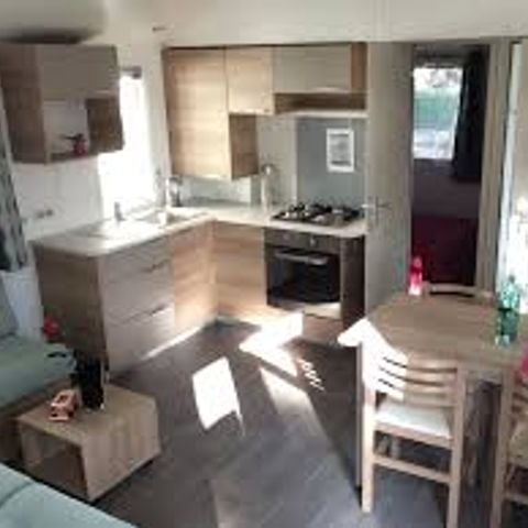 MOBILE HOME 6 people - Elegansia - Breakfast + bed linen included + 2 adult and 2 child funpasses included
