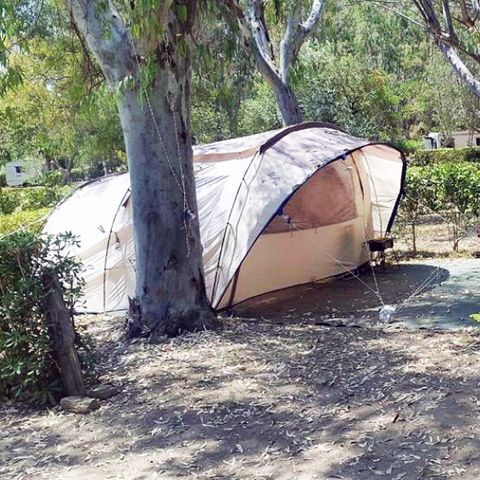 Stellplatz - MIT ZENTRALISIERTEM BADEZIMMER