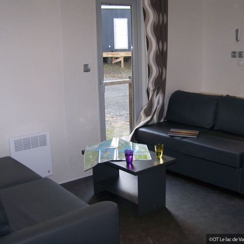 Stacaravan 4 personen - Klassiek 2 slaapkamers 4 personen