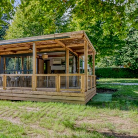 Stacaravan 5 personen - Cottage Premium 2 slaapkamers 5 personen Meerzicht