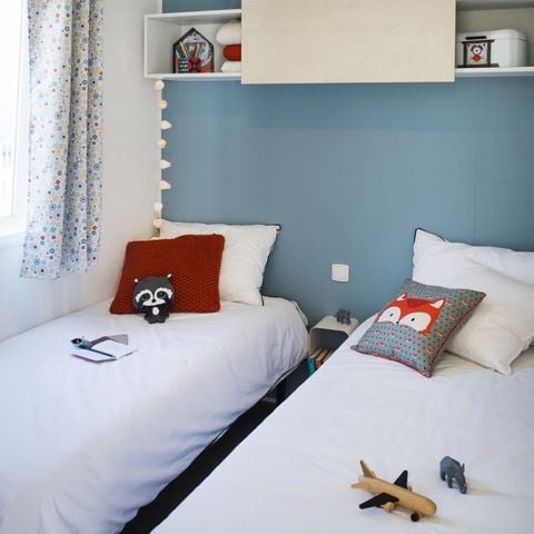 Stacaravan 6 personen - Premium 3 slaapkamers 6 personen