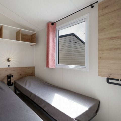 Stacaravan 6 personen - comfort + 3 slaapkamers 6 uitzicht op het meer