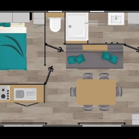 Mobile home 6 persons - Premium 3 Bedrooms 6 People