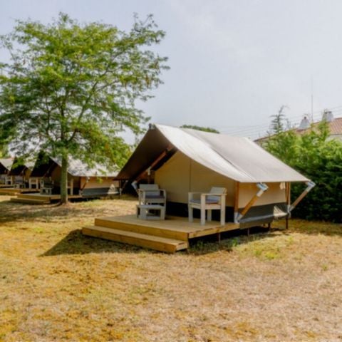 Tenda 2 persone - Tenda ciclostilata 1 camera da letto 2 persone