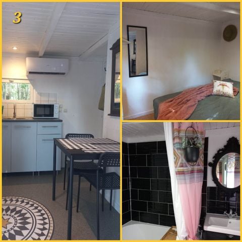 CHALET 2 personnes - 18m² - 1 chambre