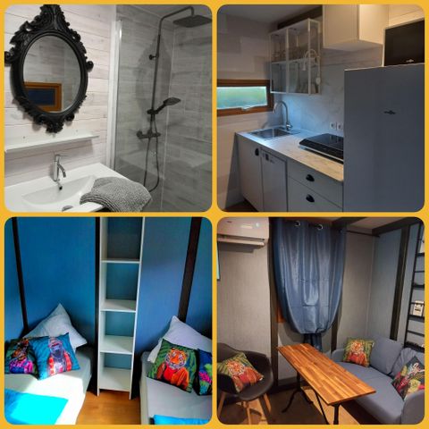 Chalet 4 personen - 24m² - 2 kamers