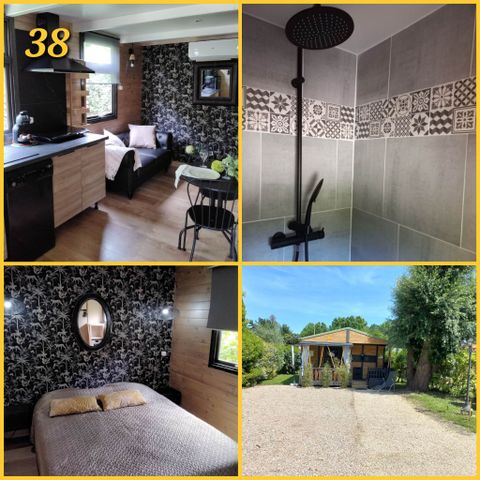 CHALET 2 personas - 24m² - 1 habitación