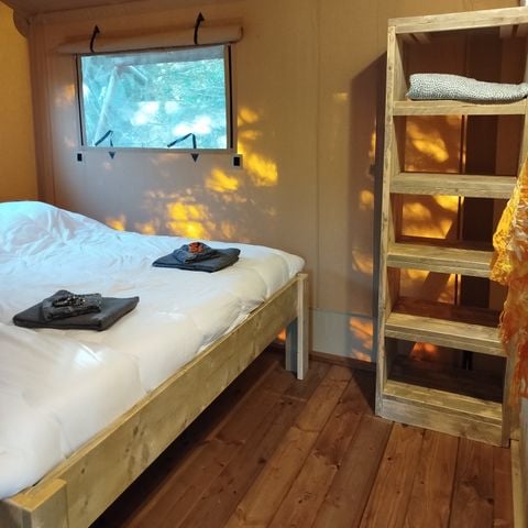 Lodge 4 personnes - Chalet 27m2 avec salle de bain - 2 chambres