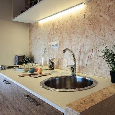 Tente en toile et en bois 4 personnes - Glam