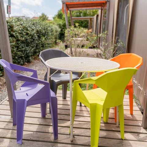 Tente en toile et en bois 4 personnes - Glam