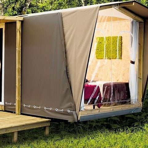 TENDA IN TELA E LEGNO 4 persone - Glam