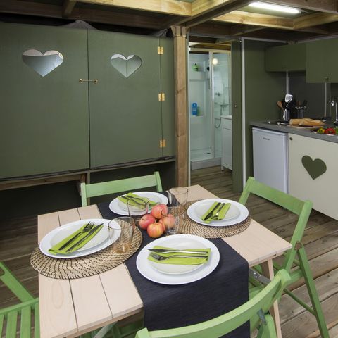 ALOJAMIENTO INUSUAL 4 personas - Albergue aéreo