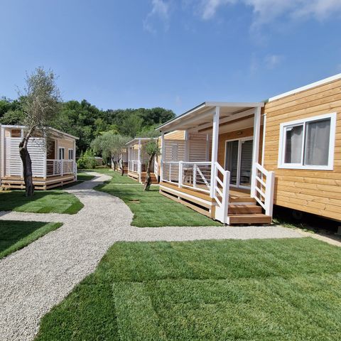 MOBILHOME 5 personas - Charme