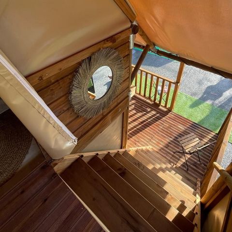 CANVAS AND WOOD TENT 3 people - Bohéme Lodge