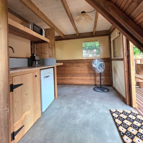 TENTE TOILE ET BOIS 3 personnes - Bohéme Lodge